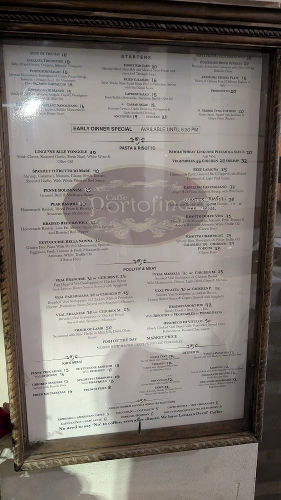 Caffe Portofino Menu image 2